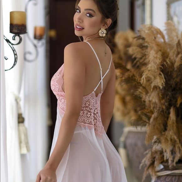 Nightgown slip dress & panty - 2 piece set - Picture 3 of 8